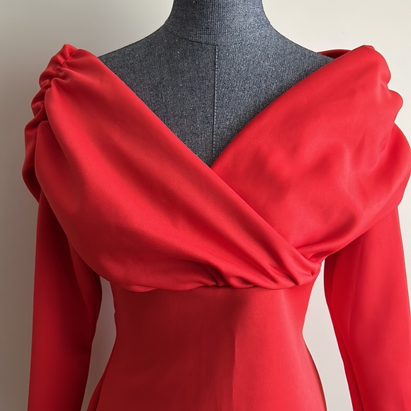 ASOS RED MINI DRESS - Picture 6 of 8